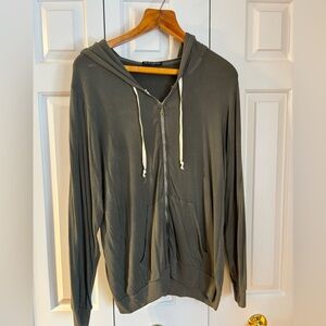 Brandy Melville Ultra Soft Army Green Hoodie